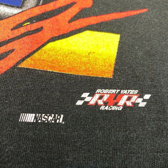 Vintage 1990's Dale Jarrett 88 Ford Nascar All‎ Over Print Tee XL Racing - Picture 6 of 9